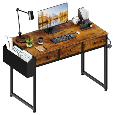 Metal Base Computer Desk