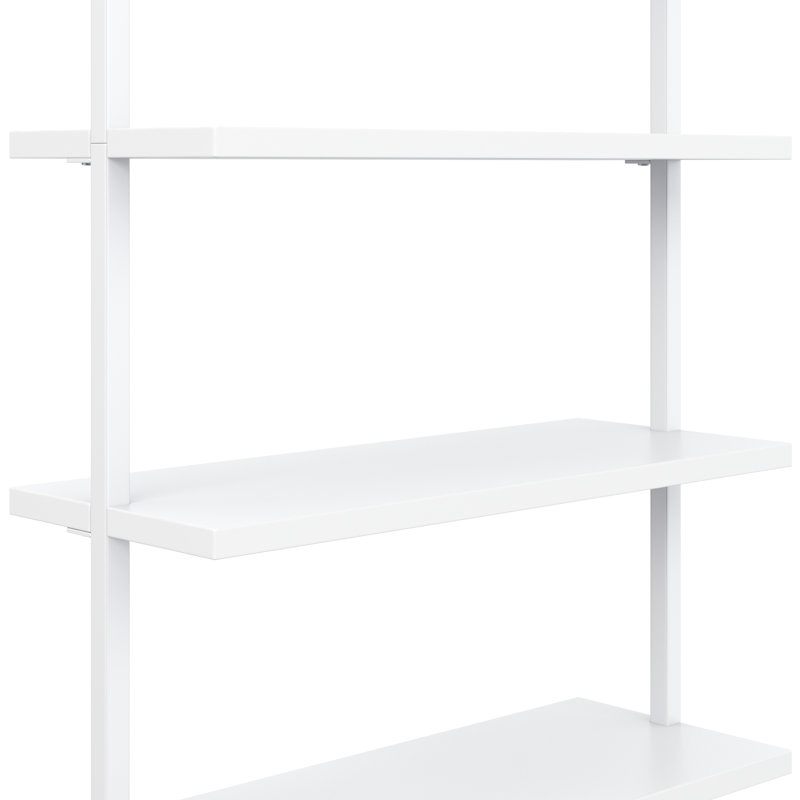 Farmhouse Desk And Bookshelf Set
