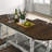 Extendable Oval Solid Wood Base Dining Table