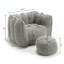 Canapé-lit carré confortable avec repose-pieds-100675065-123028590