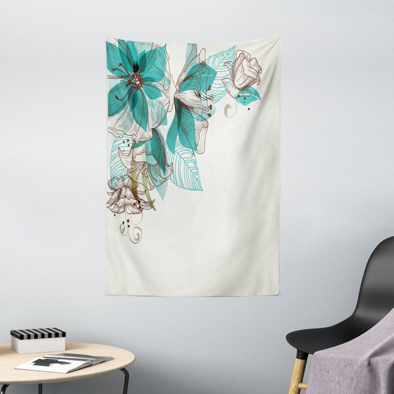 Tapisserie en polyester, H 60 po x l 40 po