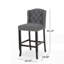 Vienna Contemporary Fabric Tufted Wingback 31 Inch Counter Stools-118615535