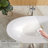 63'' x 29.5'' Freestanding Soaking Solid Surface Bathtub in White Gloss-117327844-119749314