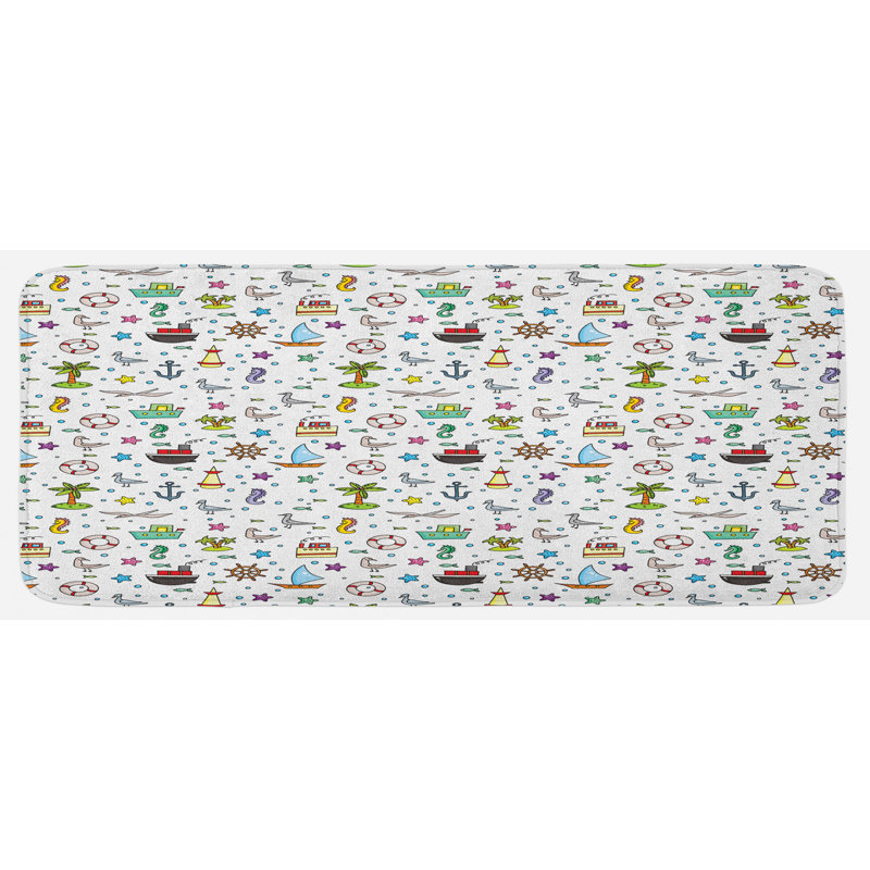 Tapis de cuisine oiseaux
