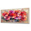 «Geanium Geranium Blossoms Cubist - Geraniums», art mural-1578075304-1578075305-1578075318