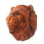Masque de lion pensif