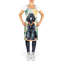 Tablier noir caniche Luau