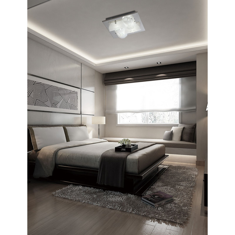 Petrina Glass Flush Mount