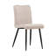 Chaise de salle à manger rembourrée Kuhl (ensemble de 2)-1577544282