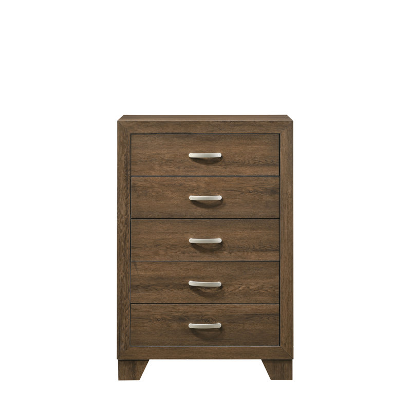 Commode à finition chêne Miquell