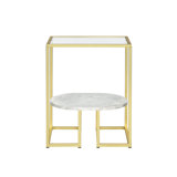 Klinges Frame End Table with Storage