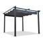Pabin Inc 10 pi. L 10 pi. Pergola en aluminium avec auvent