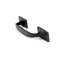 Black Door Pull Handle Wrought Iron Cabinet Door Handle 6" Drawer Handle