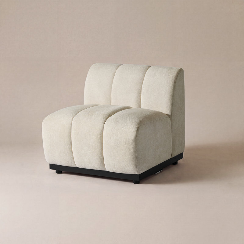 Fauteuil sans accoudoirs 31 po beige, Beige