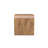Palencia Solid Mango Wood End Table, Natural