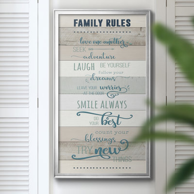 " Family Rules "