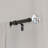 120" Adjustable Single Curtain Rod and Coordinating Finial Set-915956239