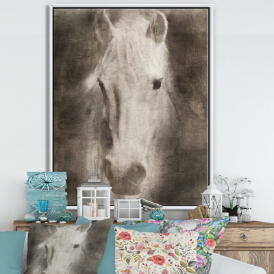 Farmhouse Horse III - reproduction d'art sur toile