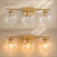 Luminaire de salle de bain à 3 lumières à intensité variable Labonte