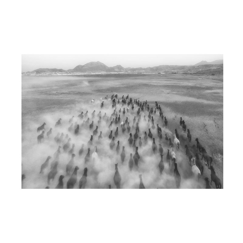 Art sur toile Aumitcanan Rush Hour, H 12 po x l 19 po