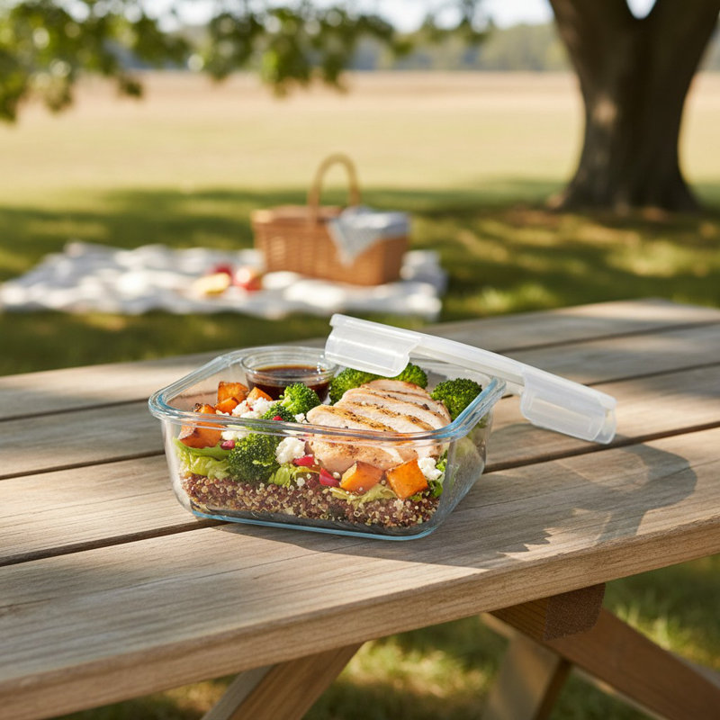 18 Oz Square Food Storage Container