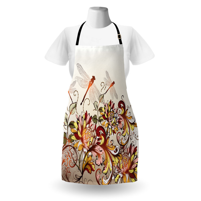 Floral Bib Apron