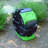 FCMP Outdoor Half Size 19 Gallon Plastic Rolling Composter Tumbler Bin-41595634