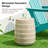 18.5"H Multi-Functional MGO Faux Travertine Garden Stool Or Planter Stand Or Accent Table
