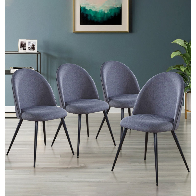 Mose Upholstered Dining Chair, 4