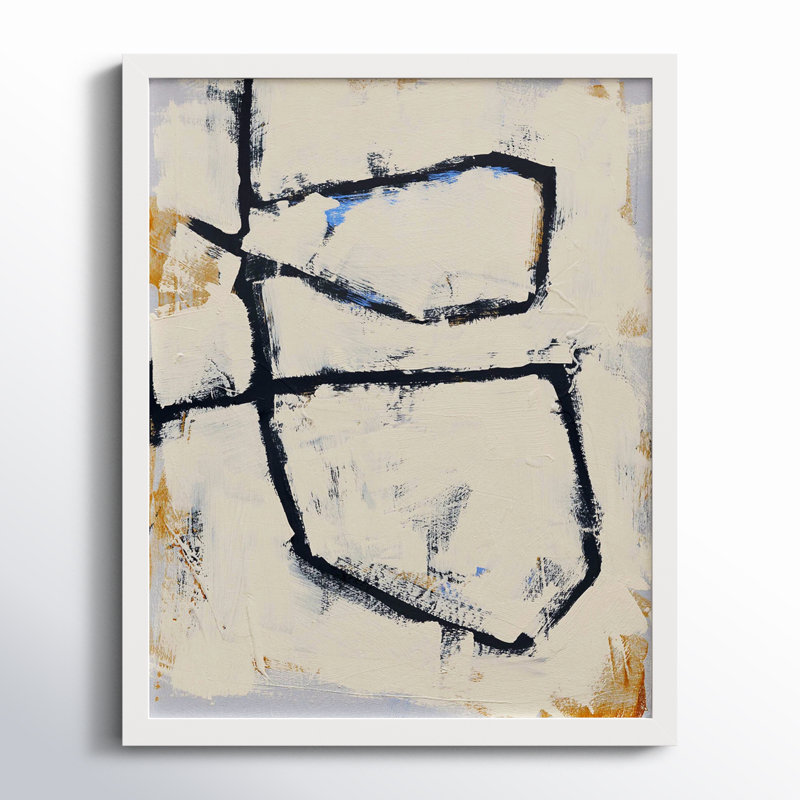Twisted 5 Print by Jacques Pilon, White Framed Paper, 16" W x 20" H