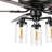 Rockett 52'' Ceiling Fan with Light Kit