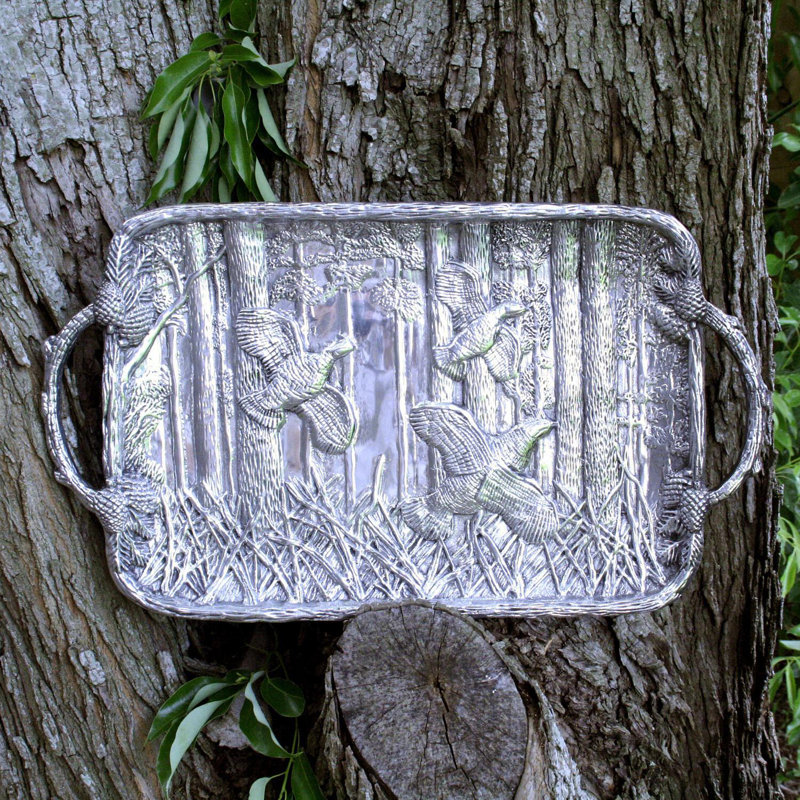 Garden Aluminum Decorative Tray