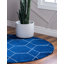 Tapis bleu marine à motif géométrique Debrodie-1347669457