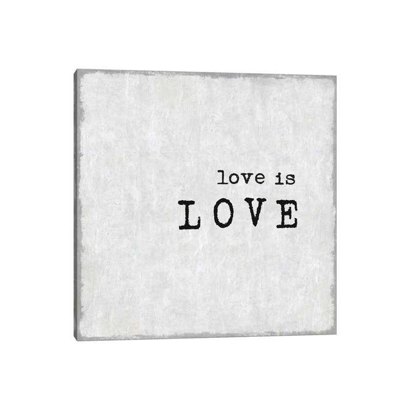 Love Is Love by Jamie MacDowell - Wrapped Canvas Print, 45.72 cm H x 45.72 cm W x 3.175 cm D