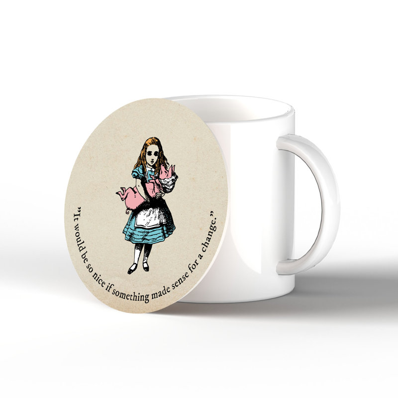 Ceramic Round 1 Piece Coaster