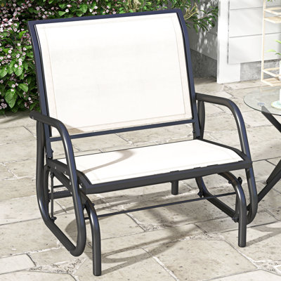 Fauteuil coulissant confortable en acier