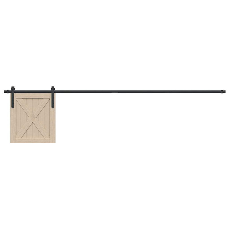 Affer Sliding Cabinet Door Kit 91 cm Carbon Steel, 91cm, Black
