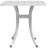 Canora Grey Patio Table 20.9"X20.9"X20.9" Aluminum-1274218171