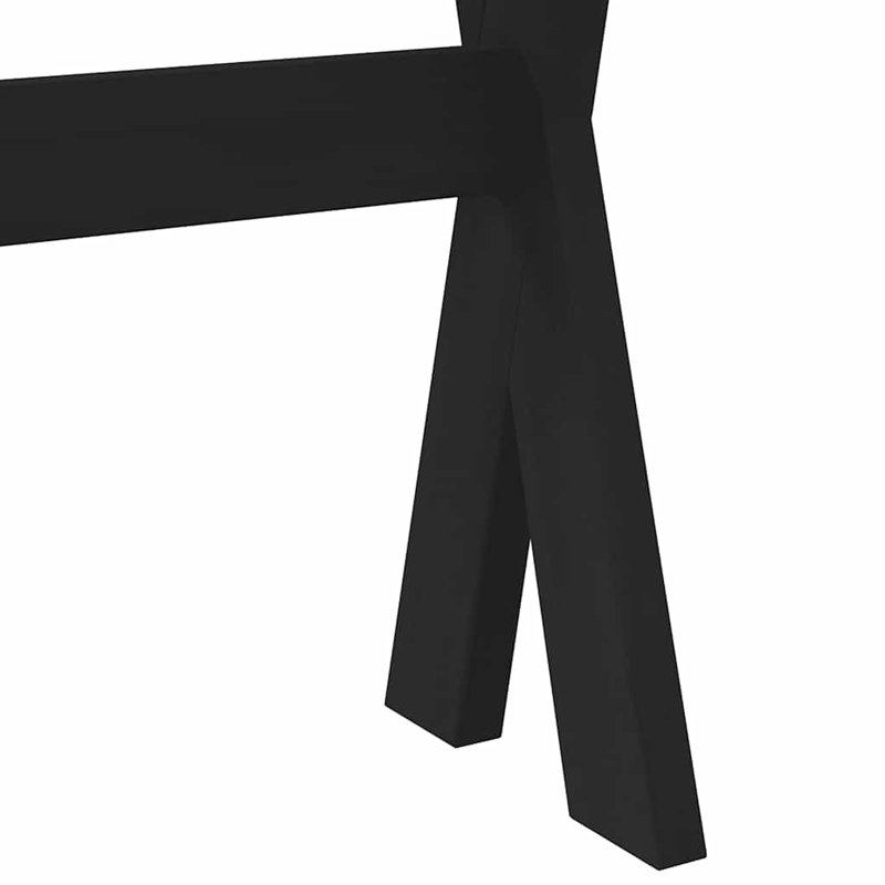 120cm Solid Wood Top Console Table