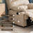 Oversized Manual Recliner Chair For Living Room, Easy Assembly-1499169218