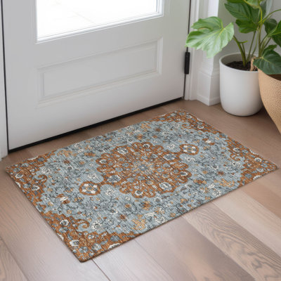 Tapis traditionnel lavable à la machine intérieur / extérieur ACN2463
