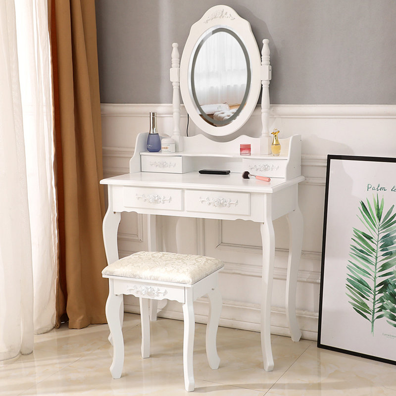 Coiffeuse avec miroir