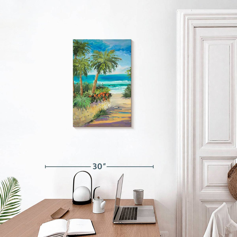 Gillard Palm Path, 24" H x 16" W