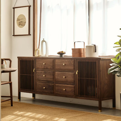 Retro minimalist high-end sideboard