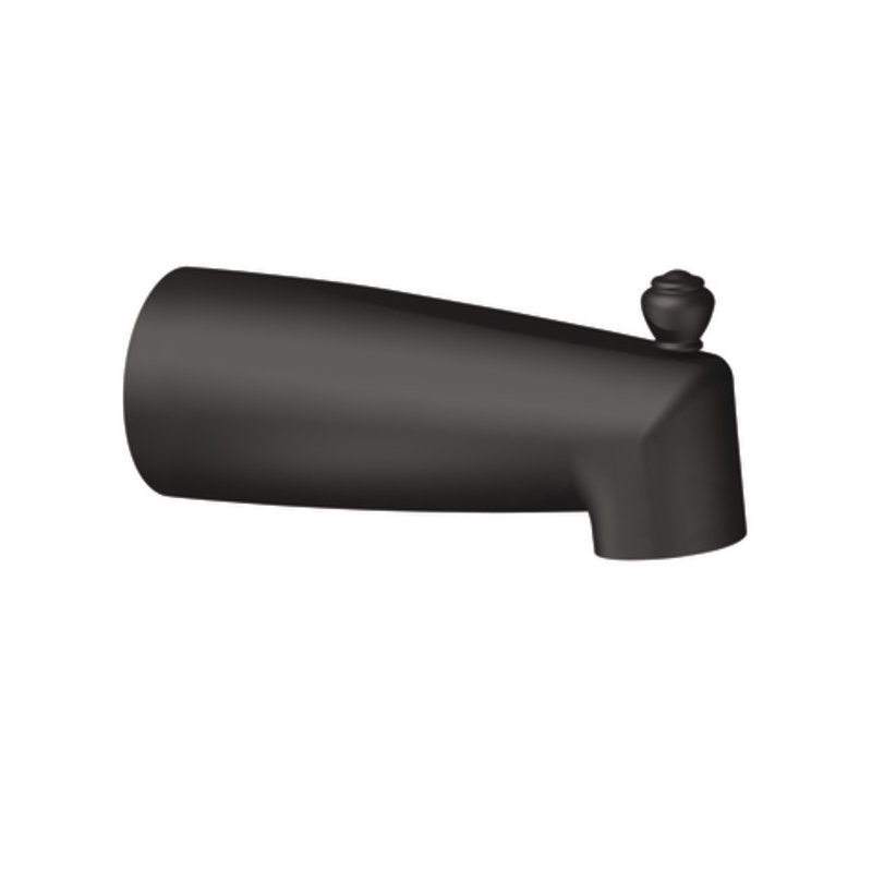 Moen® Single Handle Wall Mounted Tub Spout Trim, Slip-Fit Connection, Wrought Iron