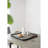 28.7X3.9X24.4" Fabius Iron Tray With Handle, Square