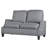Modern 3 Piece Living Room Sofa Sets With Sectional Couch, Loveseat And Armchair, Ideal For Apartment Comfort And Style-633056048