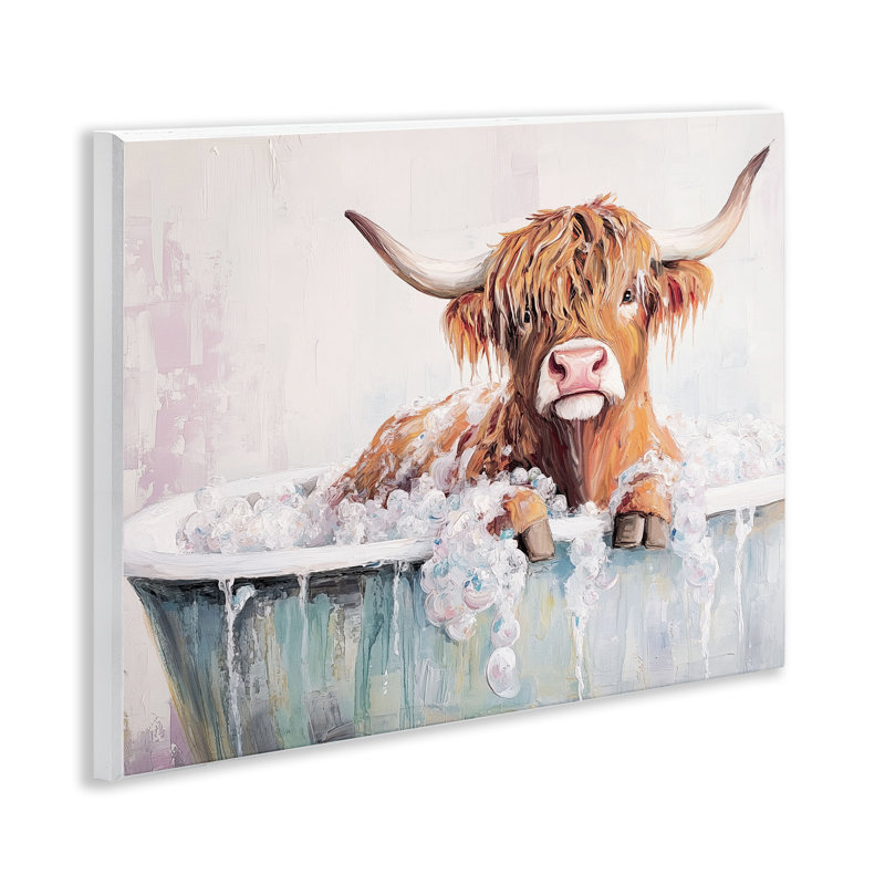 Plaque murale de baignoire en laine Wooly, par Nina Blue