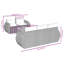 Vidaxl Garden Sofa Set Black
