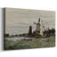 Windmill at Zaandam-Claude Monet-Gallery Wrapped Canvas-1871-270652957